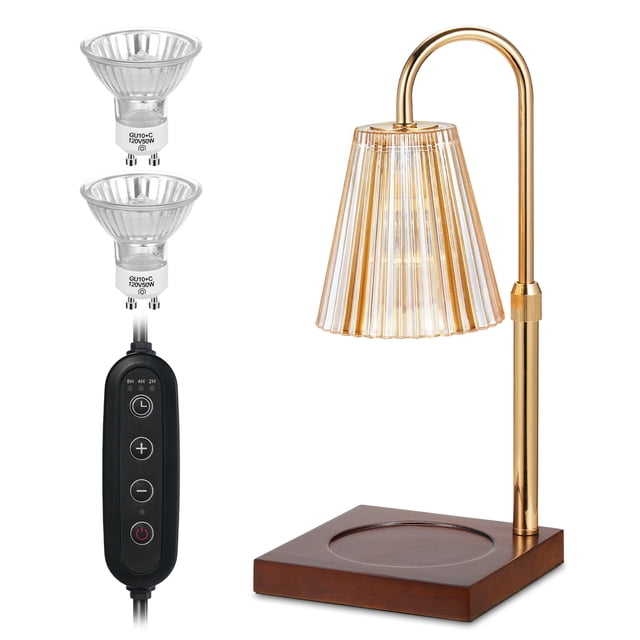 Lampe Décorative en Cire Bougie Parfumée à Intensité Réglable pour Chambre et Salon