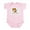 Petal Pink, variant on CafePress - Little Tiger Animal Infant Bodysuit - Baby Light Bodysuit, Size Newborn - 24 Months