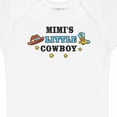 thumbnail image 4 of Inktastic Mimis Little Cowboy with Cowboy Hat and Boots Boys Baby Bodysuit, 4 of 5