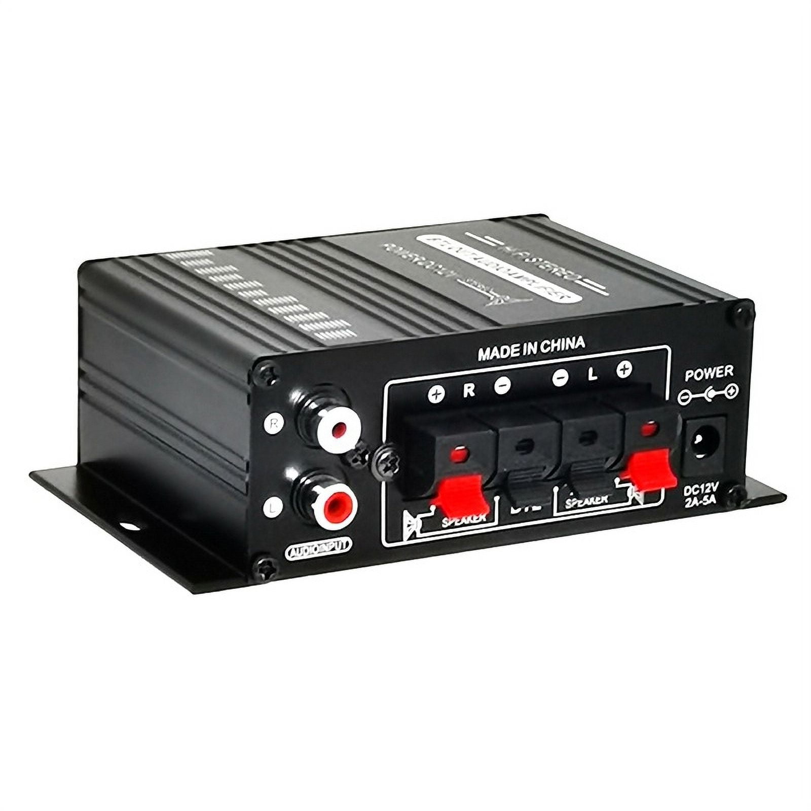 HIFI Digital Stereo Audio Amplifier FM Radio Mic Car Home - Walmart.com