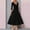 Black, variant on Prom Dresses 2024 A Line Mother Of The Bride Dress Wedding Guest Vintage Plus Size Elegant V Neck Tea Length Satin 1/2 Length Sleeve with Pleats Dresses for Women 2024 Black XL