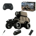 thumbnail image 2 of 1:64 Scale Mini RC Car with HD Camera, 2.4g 4WD FPV RC Crawler with LED Lights & Dual Speed Mode, Desktop Drift Vehicle Model for Adults, 2 of 9