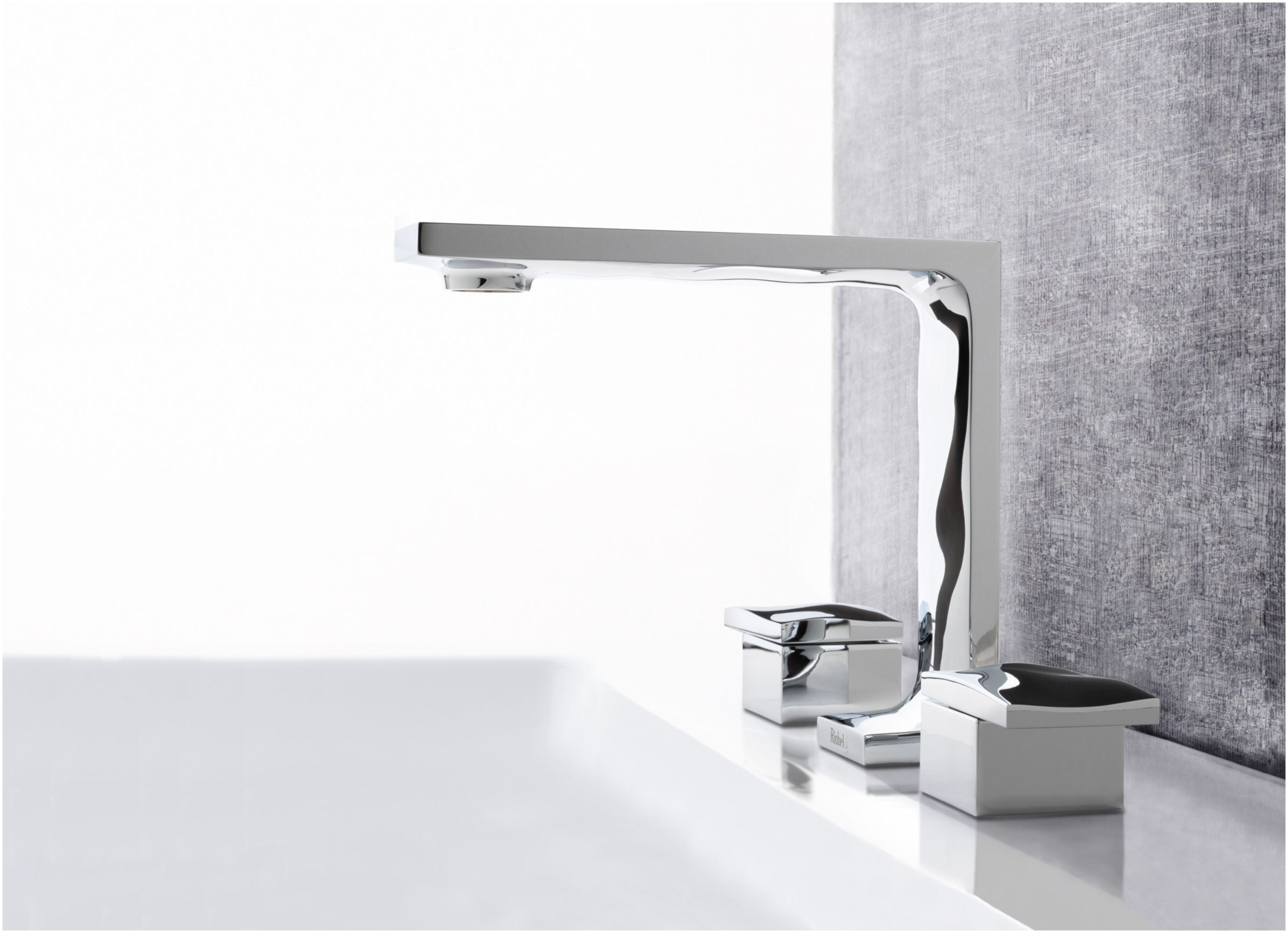 Riobel Rf08 Reflet 1.2 GPM Widespread Bathroom Faucet - Chrome