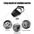 thumbnail image 4 of Museau Anti-Morsure pour Chien, Museau Imperméable avec Sangles Réglables pour Petits, Moyens, Grands Chiens, 4 of 7
