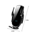 thumbnail image 3 of Cargador inalámbrico, cargador portátil, soporte para teléfono móvil para coche, inducción inalámbrica inteligente, carga rápida de 15 W, control de temperatura de doble núcleo inteligente, estable, a, 3 of 8