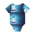 thumbnail image 2 of Rocae Butterflies And Waterlily In Water for Baby Climbing Clothes Soft Baby Romper for Active Infants Comfortable and Breathable Crawling Jumpsuit Unisex Baby Outfit 9M, 2 of 8