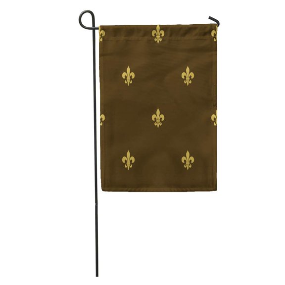 SIDONKU Fleur De Lis Heraldic Symbol Flowers You Can Change The Garden Flag Decorative Flag House Banner 28x40 inch