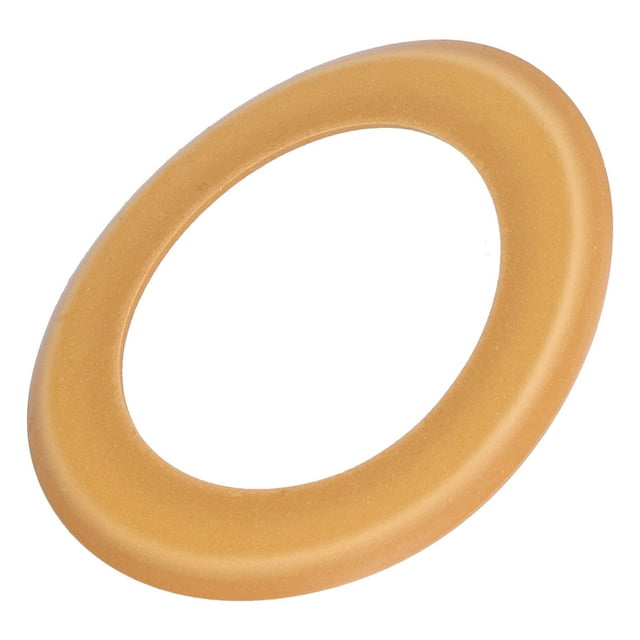 High-Temperature Resistant Faux Leather Piston Ring for Oil-Free Cylinders - Quiet, Wear-Resistant Air Compressor Accessory with Extended Service Life, Lightweight 2.9x1.9x0.03in Industrial