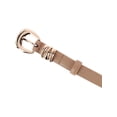thumbnail image 3 of CTM Skinny Leather Dress Belt with Keeper Detail (Women), 3 of 4