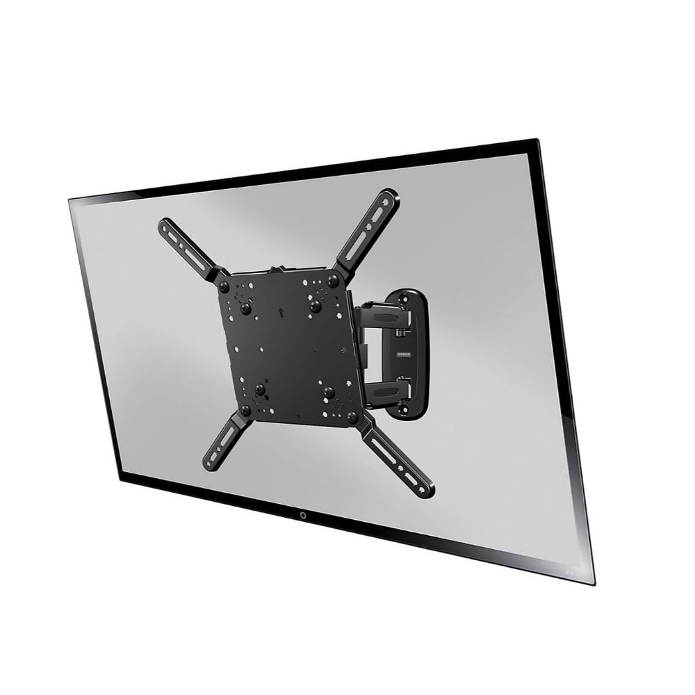 Open Box SANUS Decora Full-Motion Wall Mount for TVs 32″-55″ up to 50 lb, DMF215-B1