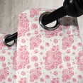 thumbnail image 3 of Ambesonne Coral Grommet Curtain, Peonies English Roses, 50" x 108", Dark Coral Pale Pink, 3 of 6