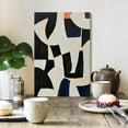thumbnail image 7 of Shadudu Geometric Wall Art Black and White Abstract Canvas Wall Decor Simple Color Blocks Pictures Prints Mid Century Modern Paintings Artwork for Living Room,Bedroom,Office 24x36in, 7 of 7