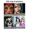 thumbnail image 4 of Face Paint Kit, Mild Ingredients Face Paint  Makeup Easy To Clean Water Soluble  for Entertainment for Adult, 4 of 7