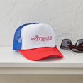 thumbnail image 4 of CafePress - Wineaux_Glassbu - Adjustable Unisex Printed Trucker Hat with Mesh Back, 4 of 10
