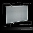 thumbnail image 4 of DNA Motoring OEM-RA-2830 For 2006-2008 Honda Ridgeline OE Style Aluminum Radiator, 4 of 7