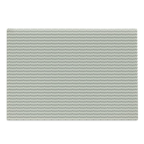 Abstract Cutting Board, Vertical and Horizontal Stripes Composed of Polka Dots or Spots, Decorative Tempered Glass Cutting and Serving Board, in 3 Sizes, by Ambesonne