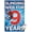 Premium Poster & Mount Bundle, variant on Marvel Spider-Man - Happy 9th Birthday Wall Poster with Magnetic Frame, 22.375" x 34"
