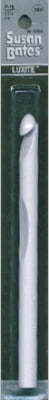 Susan Bates Luxite Plastic Crochet Hook-Size P16/11.5mm 6'