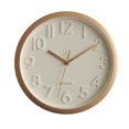 thumbnail image 1 of WHITE DIAL PLASTIC WALL CLOCK 10", 1 of 6