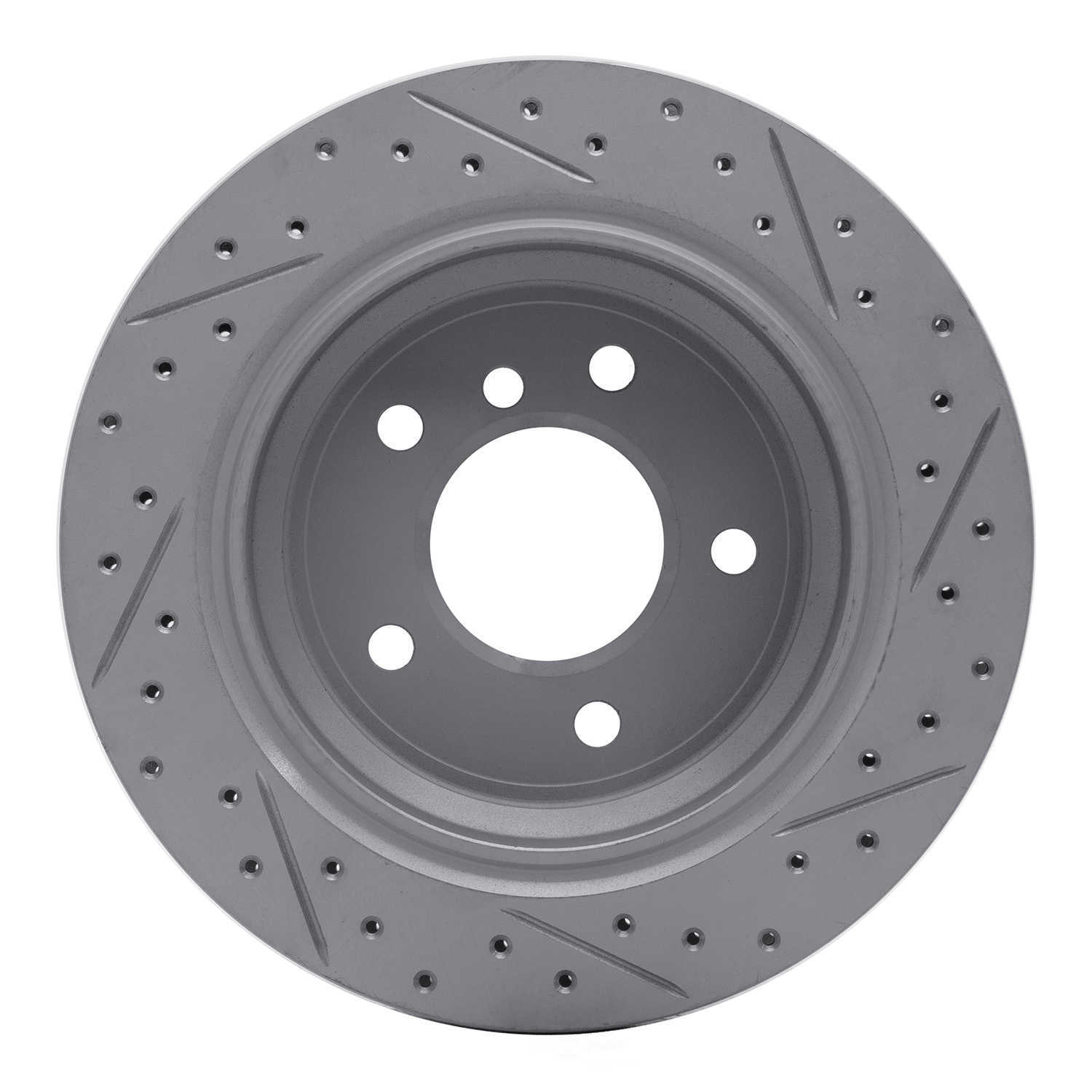 Dynamic Friction Company 830-31044L DFC Geoperformance Rotor - Drilled and Slotted