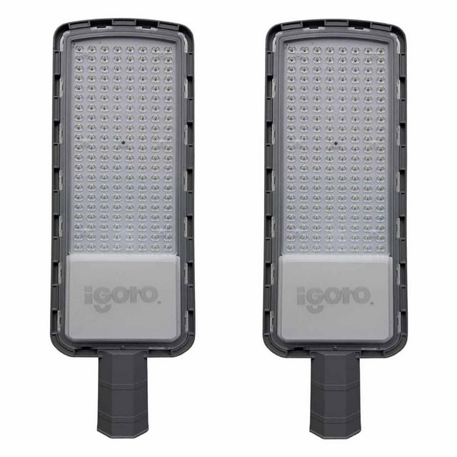 2 Pzs Luminaria Led Suburbana 150W Con Fotocelda Luz Blanca