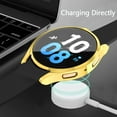 thumbnail image 4 of KOMI Screen Protector Case For Samsung Galaxy Watch 5 4 40mm 44mm Gold, 4 of 5