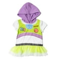 thumbnail image 2 of Disney Pixar Toy Story Buzz Lightyear Infant Baby Girls Cosplay T-Shirt Dress and Leggings Infant to Little Kid, 2 of 5