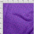 thumbnail image 3 of oneOone Polyester Spandex Purple Fabric Peacock Quilting Supplies Print Sewing Fabric By The Yard 56 Inch Wide, 3 of 5