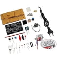thumbnail image 1 of LM317 Adjustable Regulated Power Supply DIY Kit LM317 AC 220V to DC 1.25-12V Stabilized Power Supply EU Plug(with Shell), 1 of 5