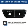 thumbnail image 4 of VIVO Electric 60” x 24” Stand Up Desk | Espresso Table Top, White Frame, 4 of 6