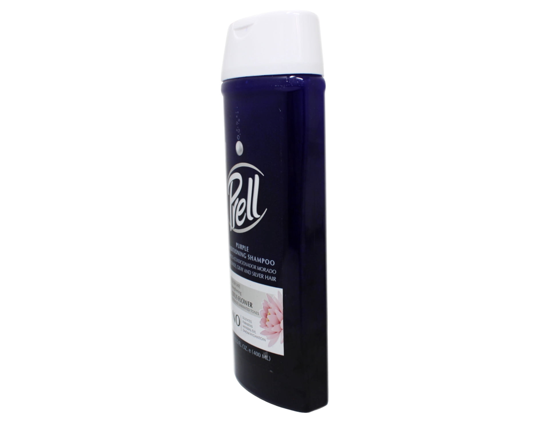 Prell Lotus Flower Color Safe Strengthening Purple Conditioning Shampoo for All Hair Types, 13.5 fl.oz - 2 Pack