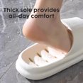 thumbnail image 6 of AUXDIQ Non-Slip House Slippers for Women & Men Quick-Dry Bathroom Shower and Pool Beach Slides, 6 of 6