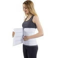 thumbnail image 5 of NYOrtho Abdominal Binder Compression Wrap Lower Waist & Belly Support Band, 30” to 45” Waist 4 Panel 12” High, 5 of 7