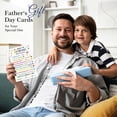 thumbnail image 6 of WaaHome Funny Fathers Day Card from Kids - All About My Super Dad Fill-in-the-Blank Interactive Happy Fathers Day Card for Husband & Grandpa with Envelope & Seal, from Daughter or Son, 6 of 7
