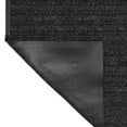 thumbnail image 4 of 3 ft. x 4 ft. Platinum Needlepunch Charcoal Doormat with Vinyl Backing, 4 of 4