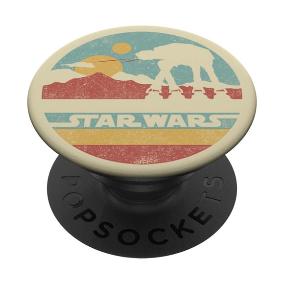 PopGrip Adhesivo PopSockets Retro Rango Montañoso AT-AT de Star Wars