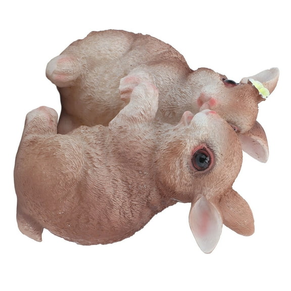 FitBest Small Animal Tabletop Decorations, Landscape Sculpture Decorations, Resin Crafts