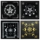 thumbnail image 2 of Mantel de cartas de Tarot, pentagrama, adivinación, Altar, juego de mesa, astrología de La Fortuna, almohadilla de tarjeta plegable de 49x49cm para solitario qym unisex, 2 of 2