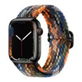 thumbnail image 1 of For Apple Apple Iwatch Watch Strap Flat for  Nylon Woven Slide Buckle Elastic Strap Universal, 1 of 6