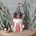 thumbnail image 2 of Gibobby Colgante de adorno de árbol de Navidad clásico de Navidad Colgante de ventana de sin rostro lindo(D), 2 of 3