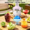 thumbnail image 6 of LINKChef Immersion Blender, 1000W 20-Speed 5-in-1 Immersion Hand Blender with Turbo Mode, Scratch-Resistant Stick Blender for Baby Food Processor & Chopper (pink）, 6 of 10