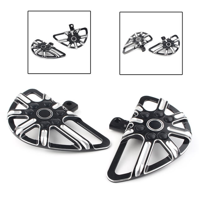 Stretched Floorboards Rear Passenger Floor Board Foot Rest For Touring Road King