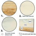 thumbnail image 3 of Designart "Minimalistic Scenic Meadows In Endless Prairies I" Prairies Floater Framed Wall Decor, 3 of 5