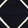 thumbnail image 5 of SAFAVIEH Cambridge Kennedy Geometric Wool Runner Rug, Black/Ivory, 2'6" x 8', 5 of 6