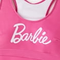 thumbnail image 4 of Barbie Womens Two Piece Swimsuit Bikini Set High Waisted Bikini Bottom Sporty Crop Top Bathing Suit Sizes S-XL, 4 of 9