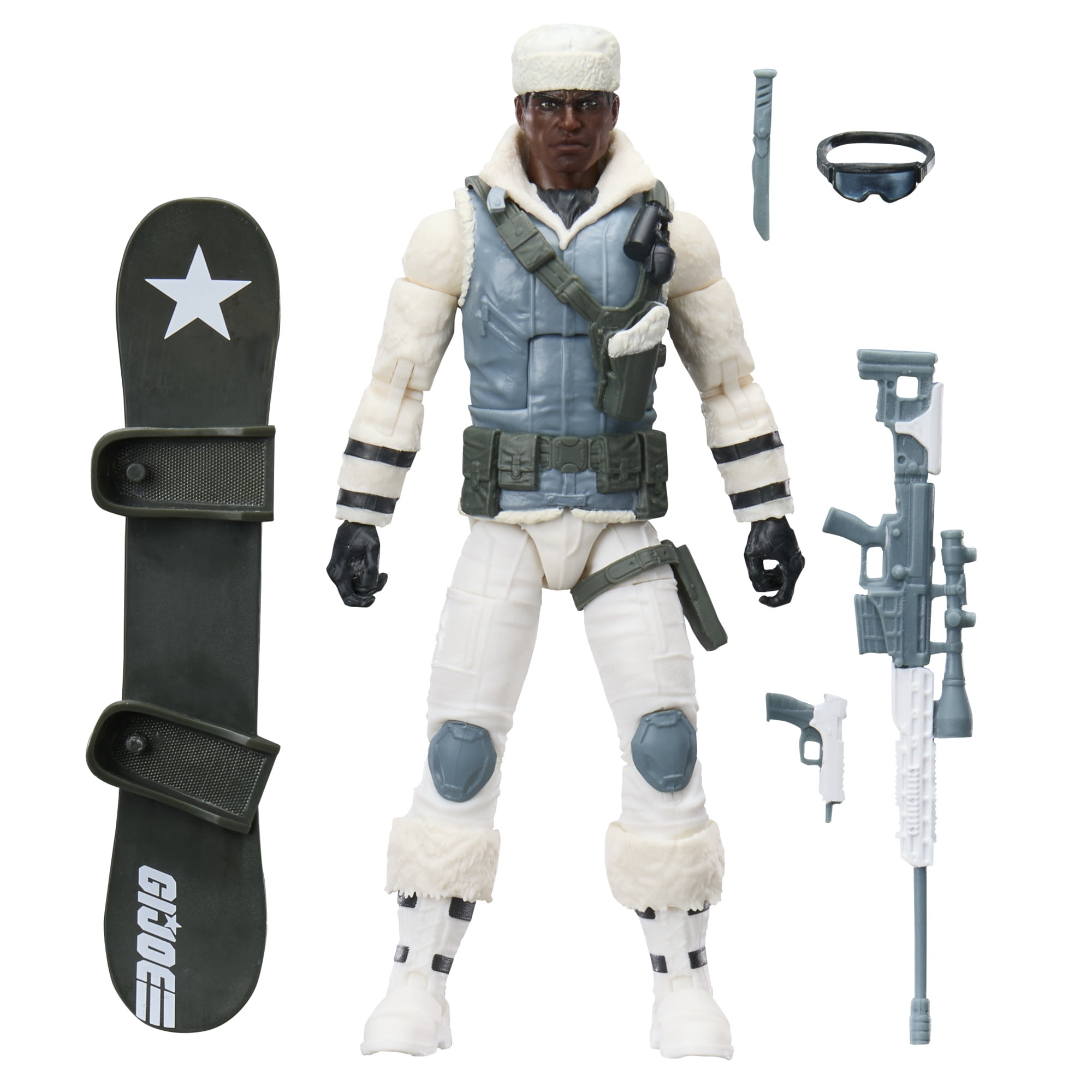G.I. Joe Classified Series 207, Clifton "Iceberg" Nash, 6 Inch Action Figure