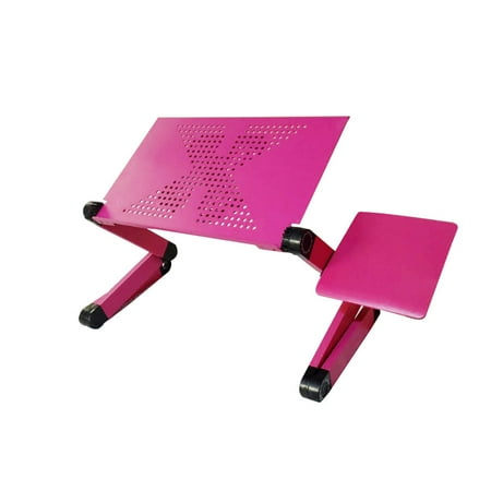 Lap Stand + Mouse Pad Laptop Table Tray Bed Side View Read Phone eBook Tablet Computer (Best Laptop Besides Mac)