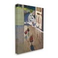 thumbnail image 3 of Stupell Industries Chickens Strolling Through Farmhouse Doorway Contemporary Strokes Painting Gallery Wrapped Canvas Print Wall Art, Design by Lisa Timmerman, 3 of 7