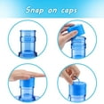 thumbnail image 4 of ACDANC 20Pcs 55Mm 3/4.5/5 Gallon Non-Spill Caps, Reusable Water Bottle Caps, Replacement Snap on Caps for Water Dispenser Jugs, 4 of 7