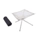 thumbnail image 1 of Brasero de acero inoxidable resistente para leña, plegable, para barbacoa, cocina, Picnic 42x42x34 cm, 1 of 8